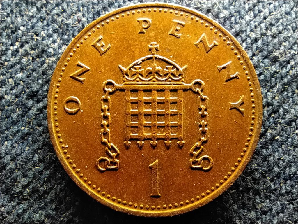 Anglia II. Erzs&eacute;bet (1952-) 1 Penny