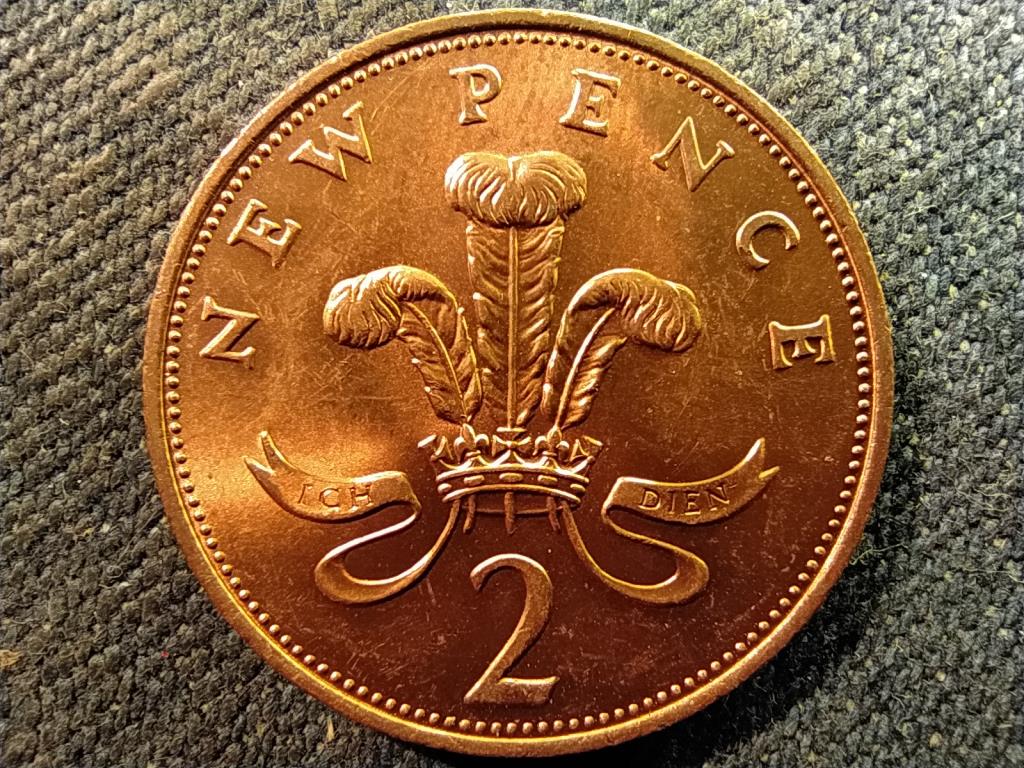 Anglia II. Erzs&eacute;bet (1952-2022) 2 &Uacute;j Penny 