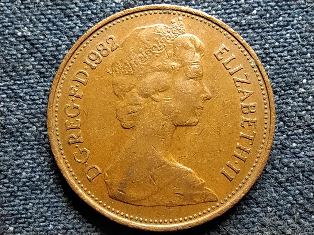 Anglia II. Erzs&eacute;bet (1952-) 2 Penny