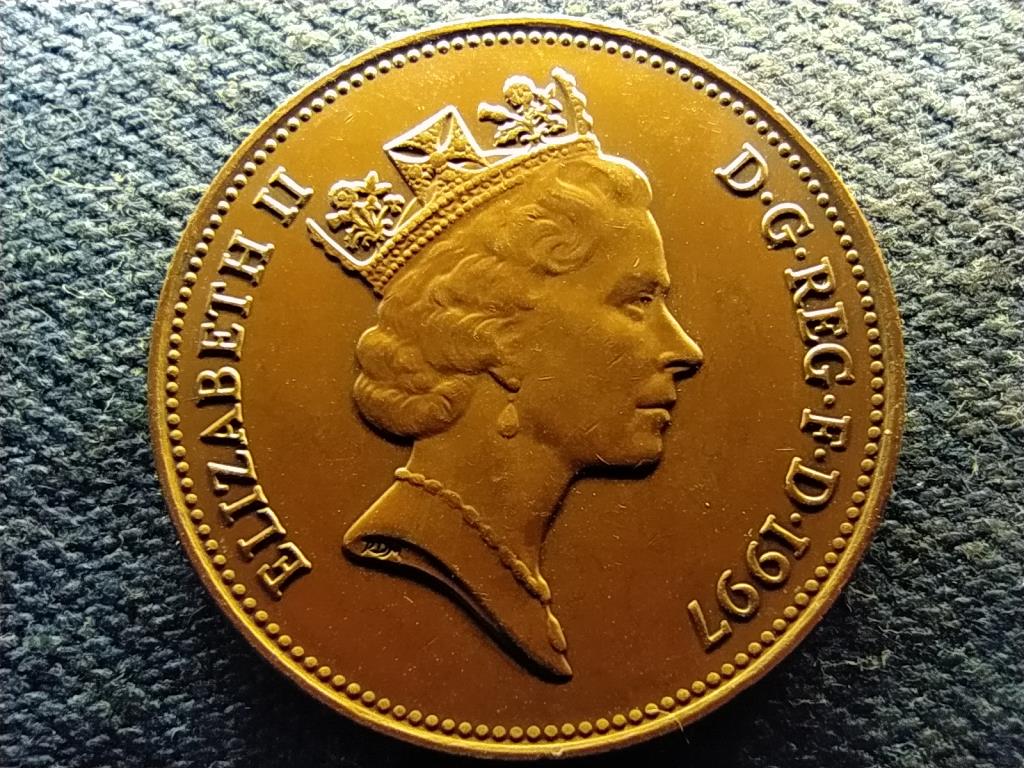 Anglia II. Erzs&eacute;bet (1952-) 2 Penny