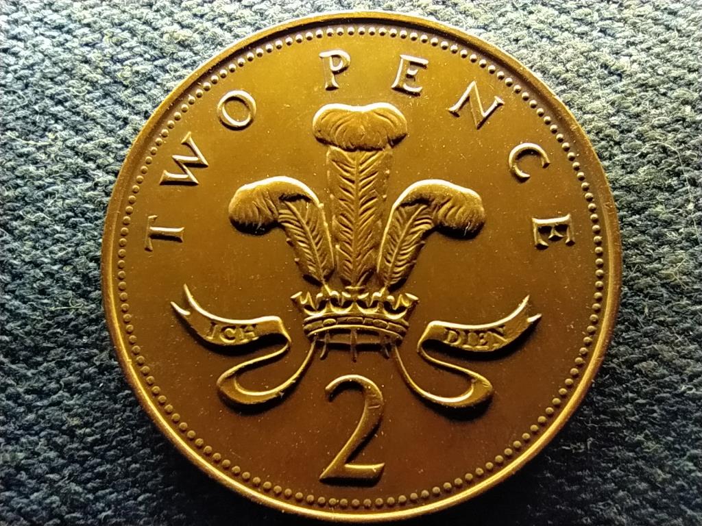 Anglia II. Erzs&eacute;bet (1952-) 2 Penny