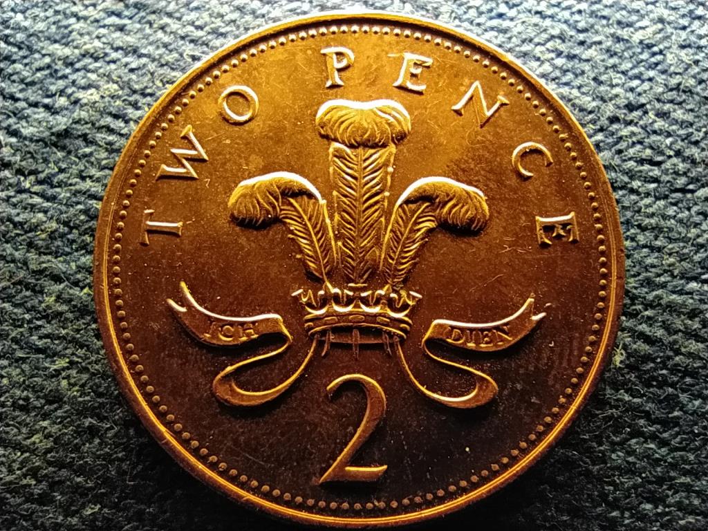 Anglia II. Erzs&eacute;bet (1952-) 2 Penny