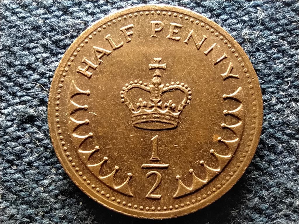 Anglia II. Erzs&eacute;bet (1952-) 1/2 Penny