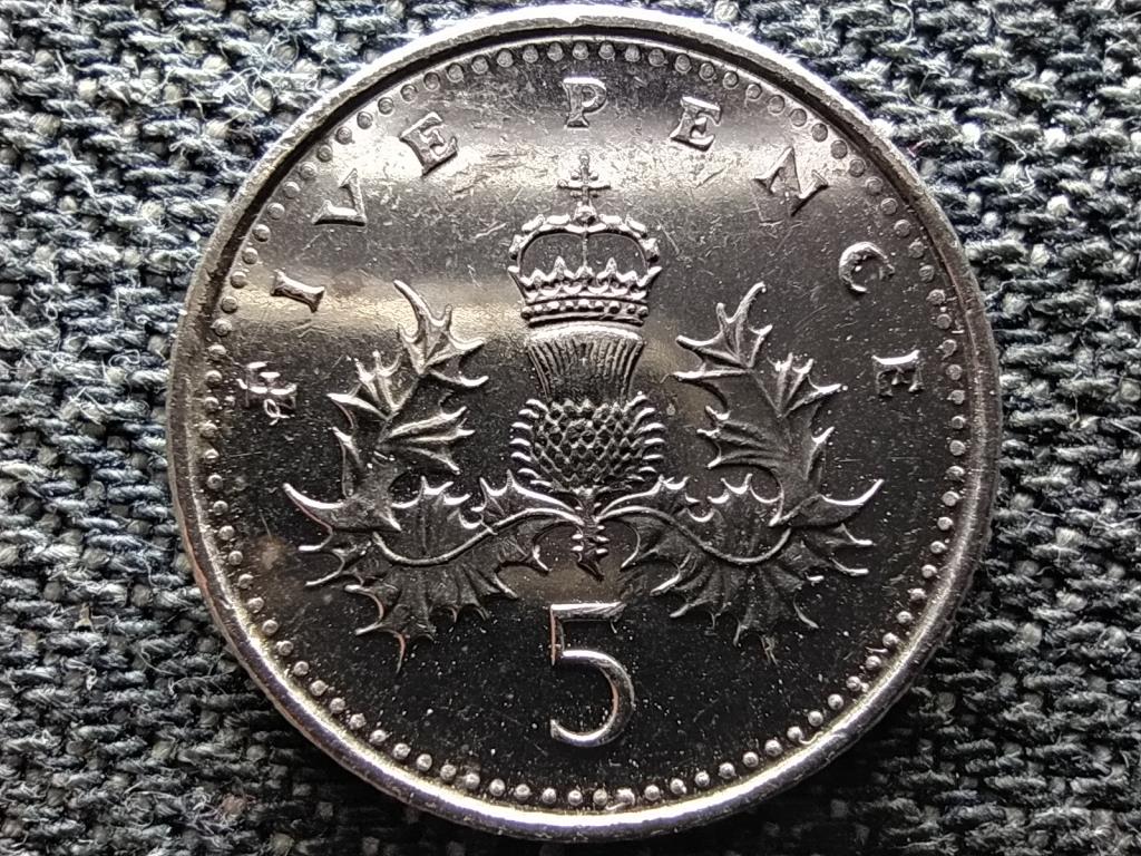 Anglia II. Erzs&eacute;bet (1952-) 5 Penny