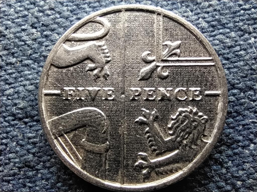 Anglia II. Erzs&eacute;bet (1952-) 5 Penny
