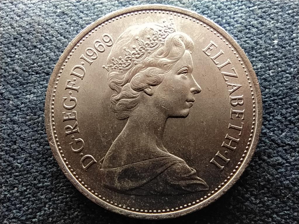 Anglia II. Erzs&eacute;bet (1952-) 10 &Uacute;j Penny