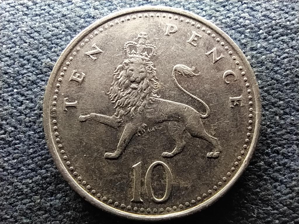 Anglia II. Erzs&eacute;bet (1952-) 10 Penny