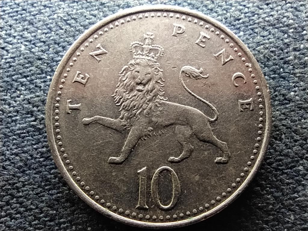 Anglia II. Erzs&eacute;bet (1952-) 10 Penny