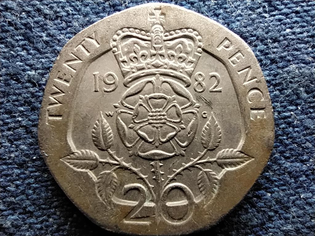 Anglia II. Erzs&eacute;bet (1952-2022) 20 Penny 
