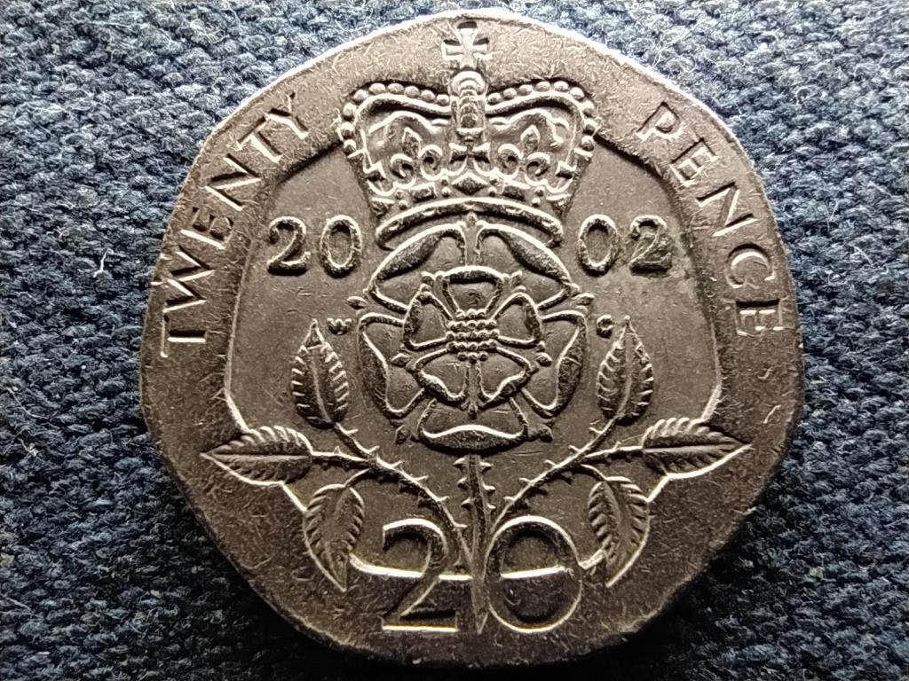 Anglia II. Erzs&eacute;bet (1952-) 20 Penny