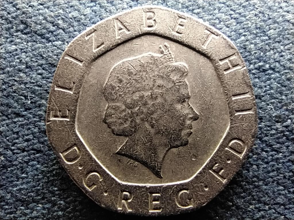 Anglia II. Erzs&eacute;bet (1952-) 20 Penny