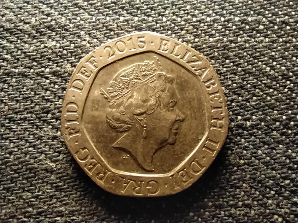 Anglia II. Erzs&eacute;bet (1952-) 20 Penny