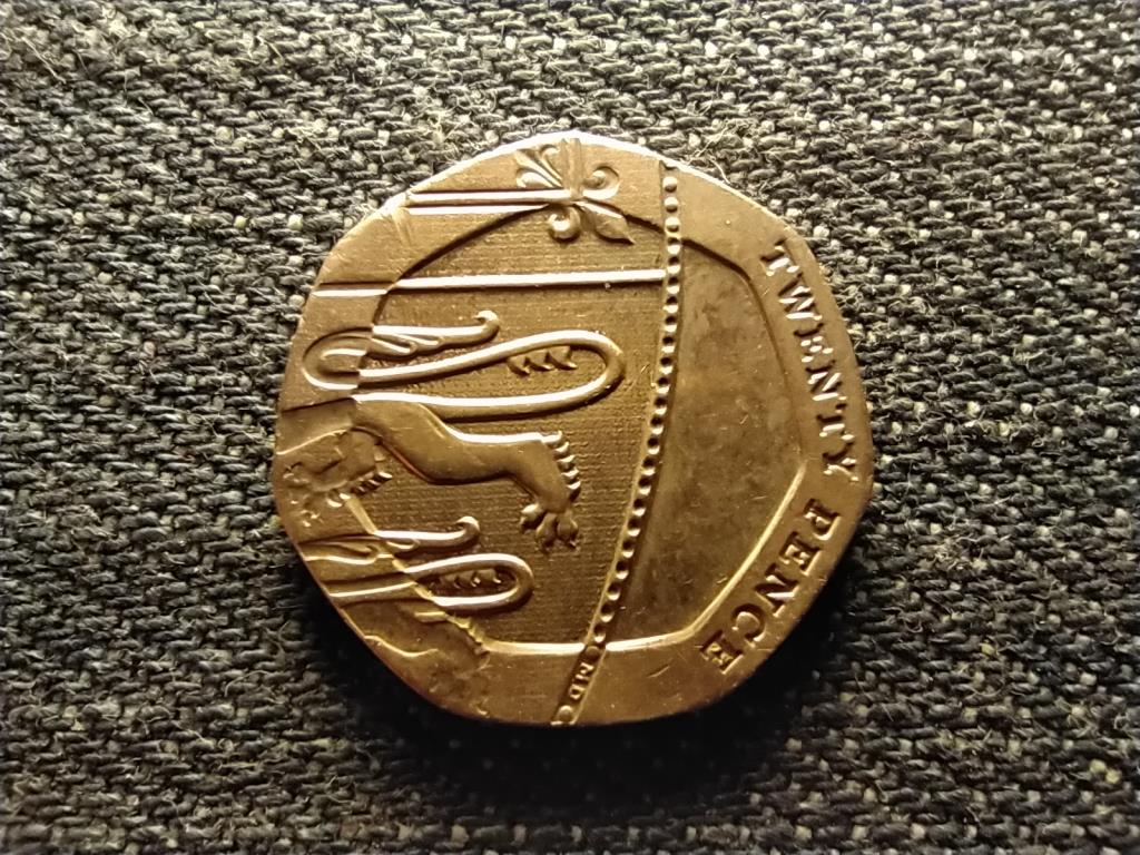 Anglia II. Erzs&eacute;bet (1952-) 20 Penny