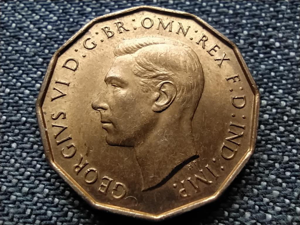 Anglia VI. Gy&ouml;rgy (1936-1952) 3 Pence