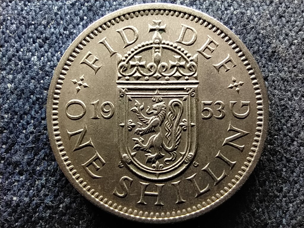 Anglia II. Erzs&eacute;bet (1952-) 1 Shilling