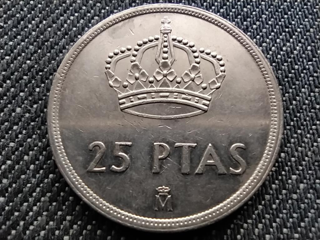 Spanyolorsz&aacute;g I. J&aacute;nos K&aacute;roly (1975-2014) 25 Peseta