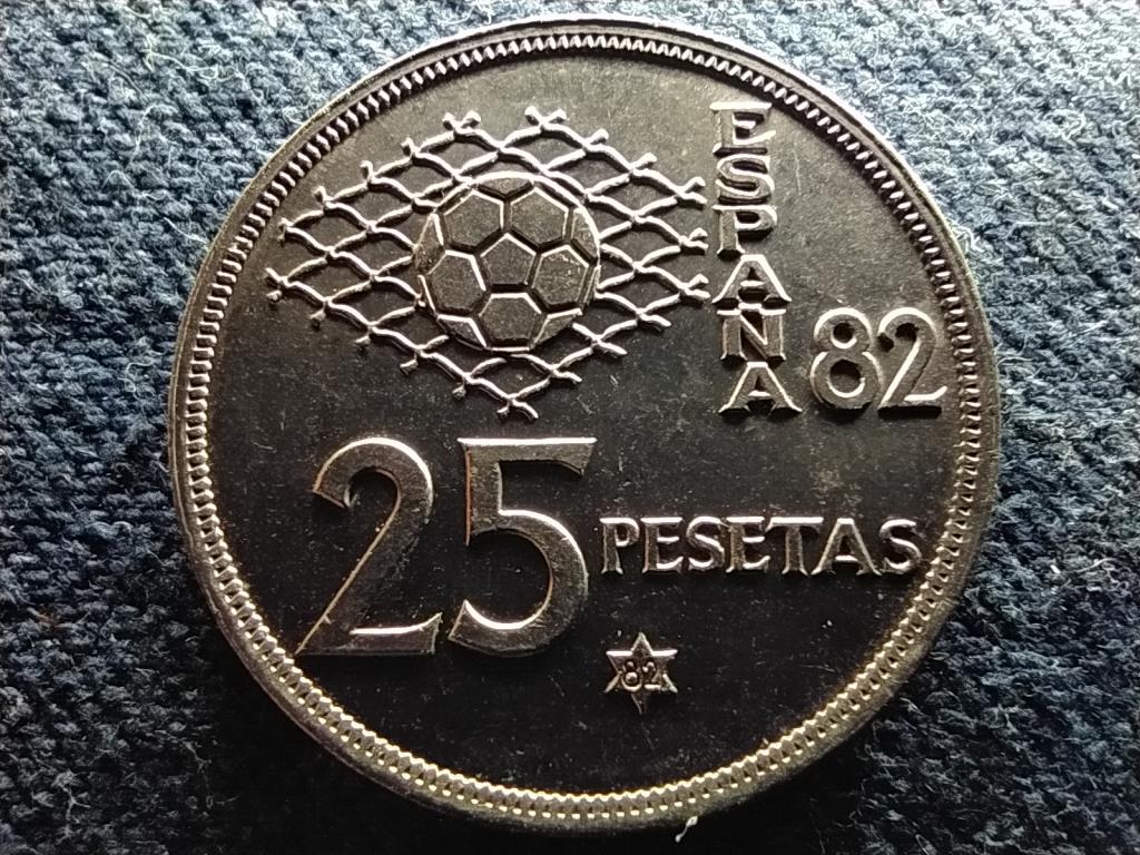 Spanyolorsz&aacute;g 1982 FIFA Vil&aacute;gkupa 25 Peseta 1980