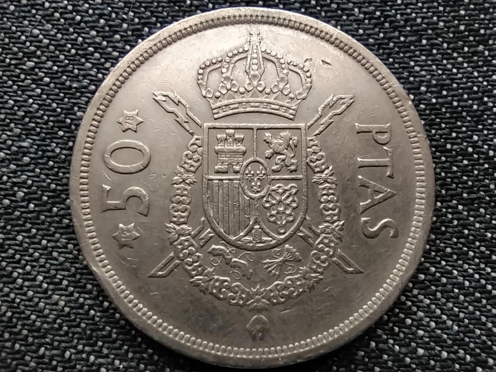Spanyolorsz&aacute;g I. J&aacute;nos K&aacute;roly (1975-2014) 50 Peseta 1975