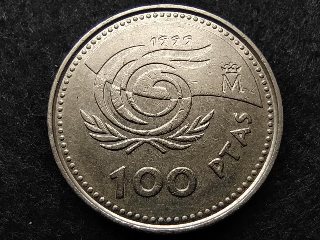 Spanyolorsz&aacute;g Az idős emberek &eacute;ve 100 Peseta
