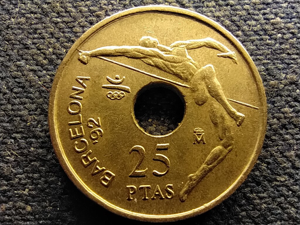 Spanyolorsz&aacute;g Barcelona 92 Magasugr&aacute;s 25 Peseta