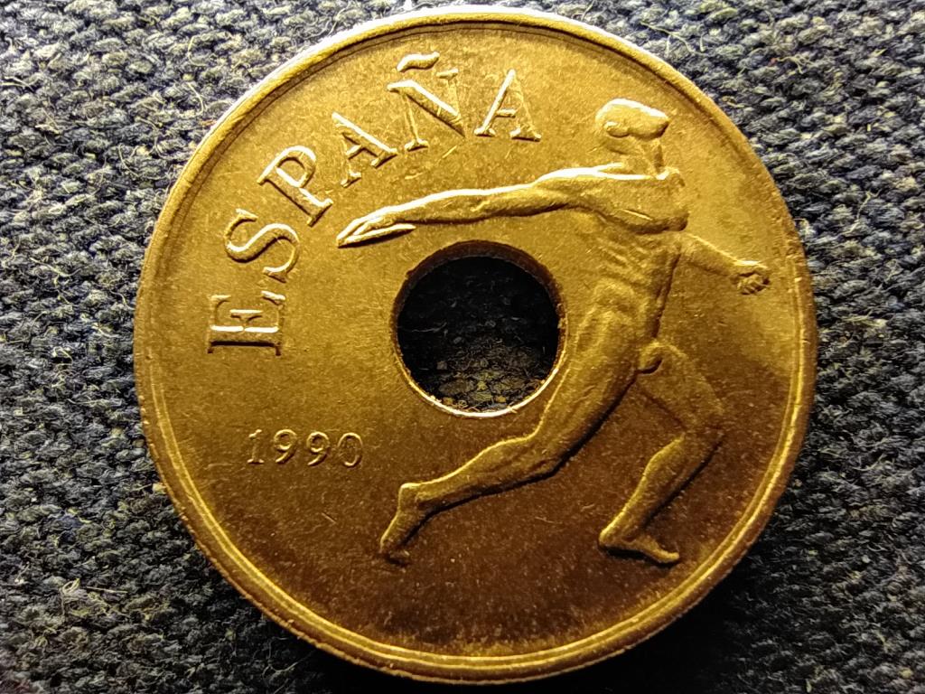 Spanyolorsz&aacute;g Barcelona 92 Diszkoszvet&eacute;s 25 Peseta