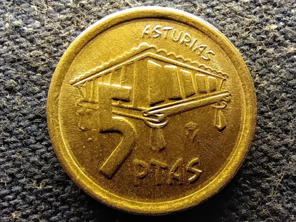 Spanyolorsz&aacute;g Aszt&uacute;ria 5 Peseta