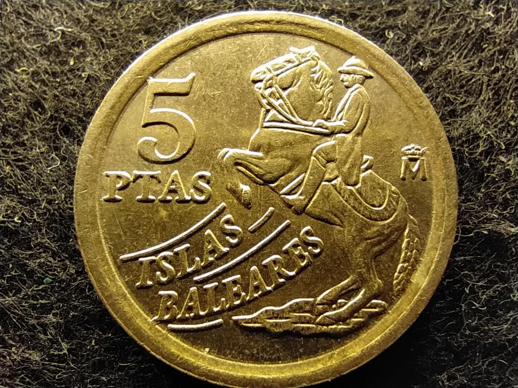Spanyolorsz&aacute;g A Bale&aacute;r-szigetek 5 Peseta