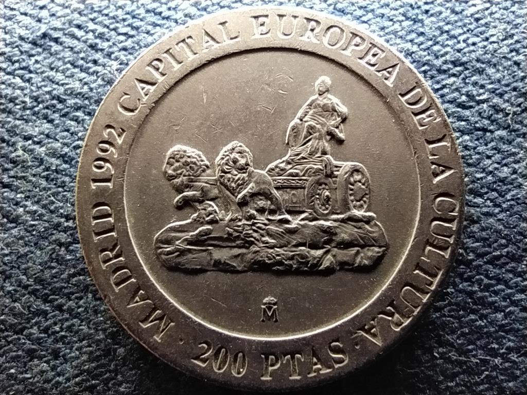 Spanyolorsz&aacute;g Madrid Eur&oacute;pa kultur&aacute;lis főv&aacute;rosa 200 Peseta