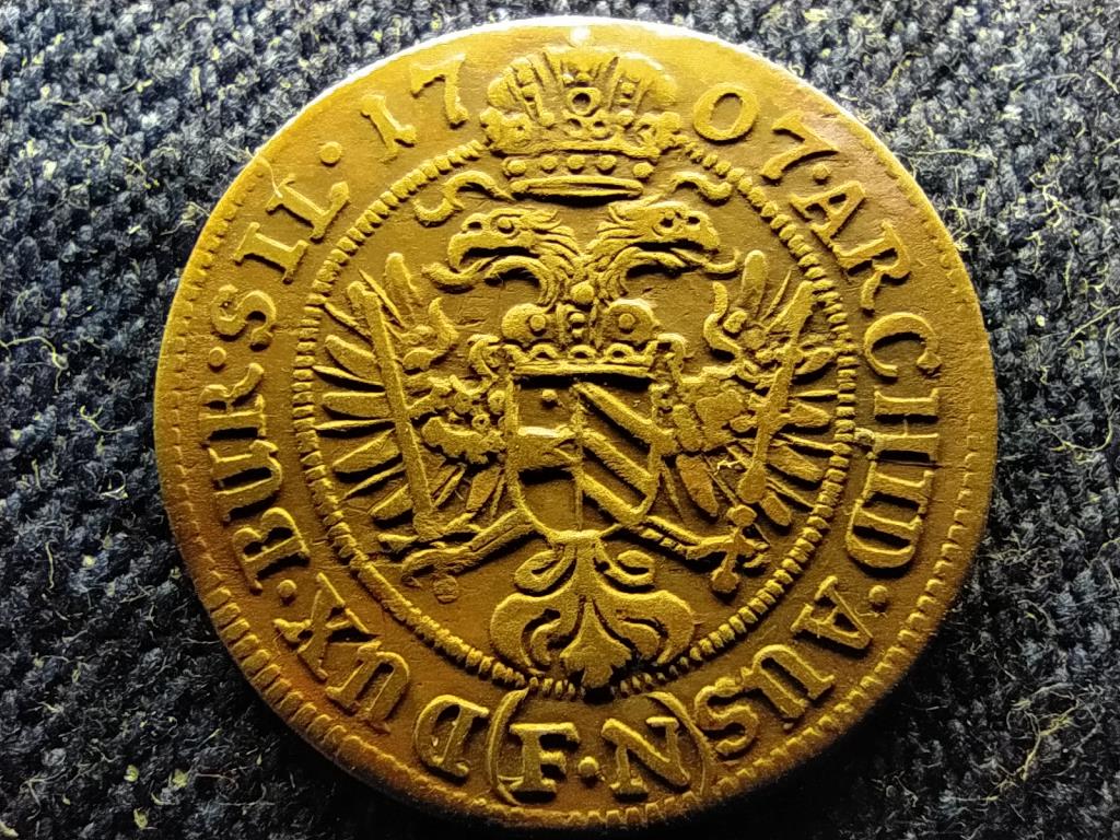 Ausztria I. J&oacute;zsef (1705-1711) ez&uuml;st 3 Krajc&aacute;r