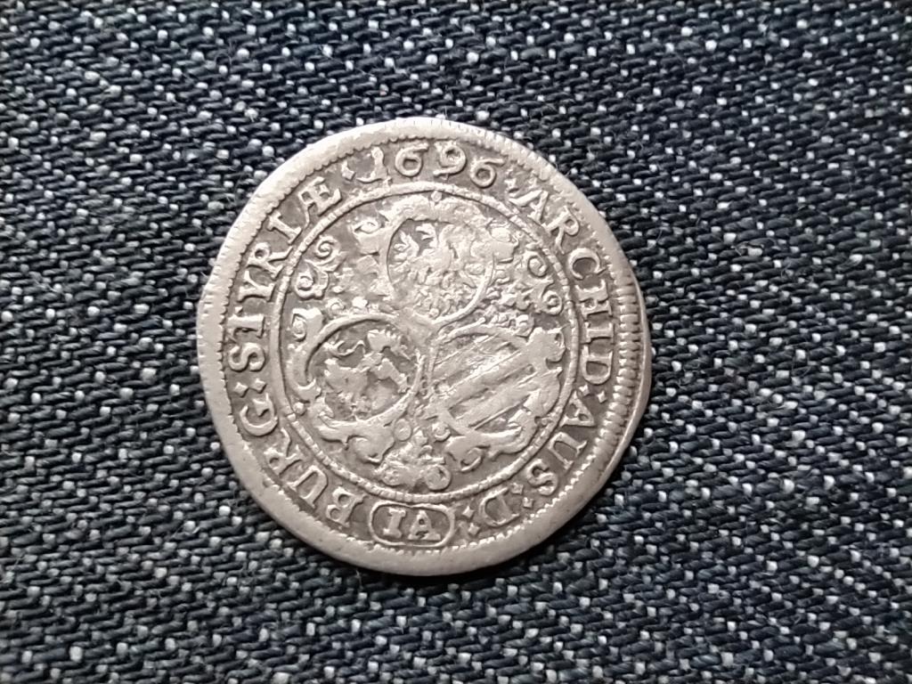 N&eacute;met-R&oacute;mai Birodalom Leopold I. cs&aacute;sz&aacute;r (1658-1705) ez&uuml;st 3 krajc&aacute;r