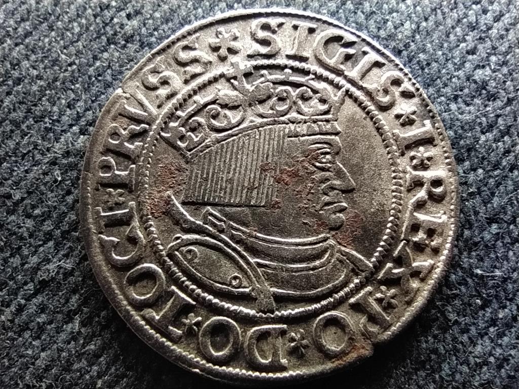 Lengyelorsz&aacute;g I. (&Ouml;reg) Zsigmond (1506-1548) ez&uuml;st 1 groszy