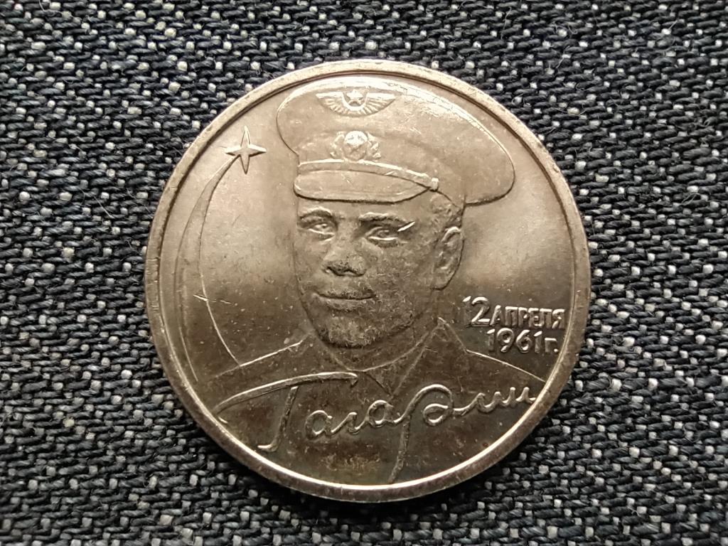 Oroszorsz&aacute;g Jurij A. Gagarin &uuml;rrep&uuml;l&eacute;s&eacute;nek 40. &eacute;vf. 2 Rubel