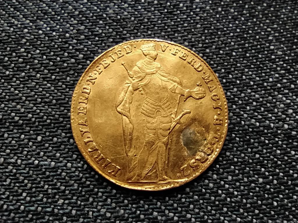 Magyarorsz&aacute;g Szabads&aacute;gharc (1848-1849) .986 Arany 1 Duk&aacute;t 3,491g