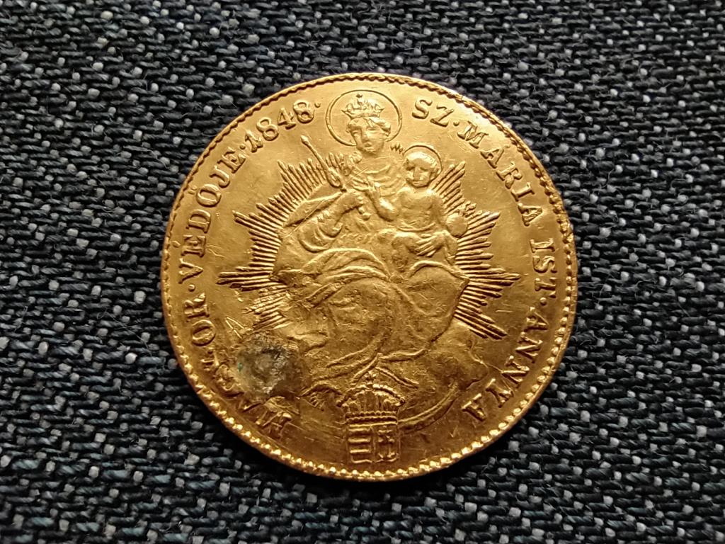 Magyarorsz&aacute;g Szabads&aacute;gharc (1848-1849) .986 Arany 1 Duk&aacute;t 3,491g