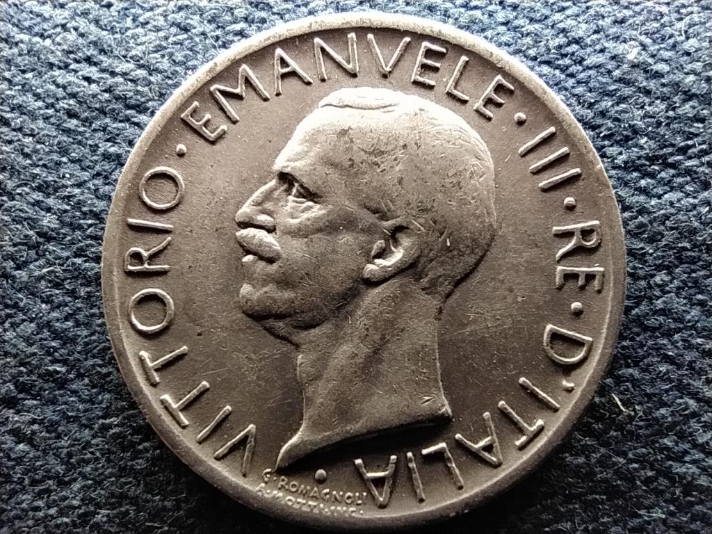 Olaszorsz&aacute;g III. Viktor Em&aacute;nuel (1900-1946) .835 ez&uuml;st 5 L&iacute;ra