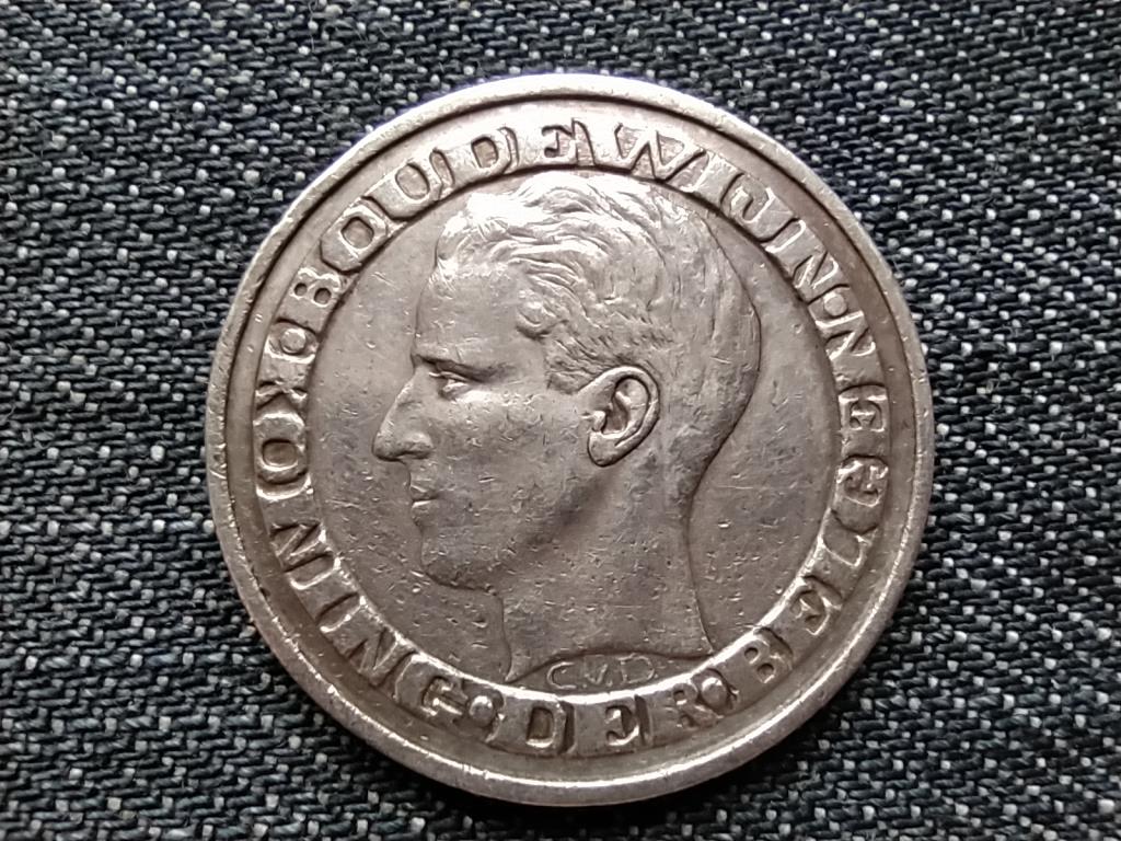 Belgium I. Baudouin Br&uuml;sszeli Vil&aacute;gki&aacute;ll&iacute;t&aacute;s holland sz&ouml;veg .835 ez&uuml;st 50 Frank