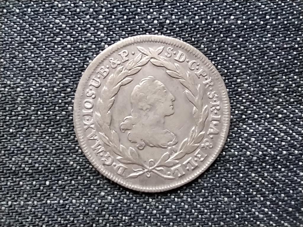 N&eacute;metorsz&aacute;g III. Miksa (1745-1777) .500 ez&uuml;st 10 Krajc&aacute;r