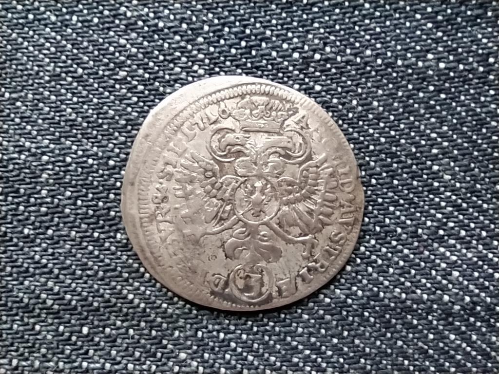 N&eacute;met-R&oacute;mai Birodalom Karl VI. cs&aacute;sz&aacute;r (1711-1740) ez&uuml;st 3 krajc&aacute;r