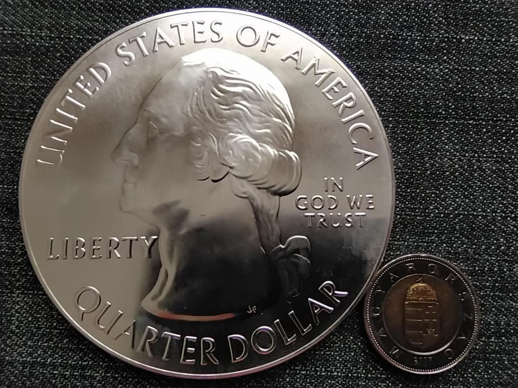 USA H&aacute;bor&uacute; a csendes &oacute;ce&aacute;non Guam 5 uncia 155.5 g .999 ez&uuml;st 0.25 Doll&aacute;r