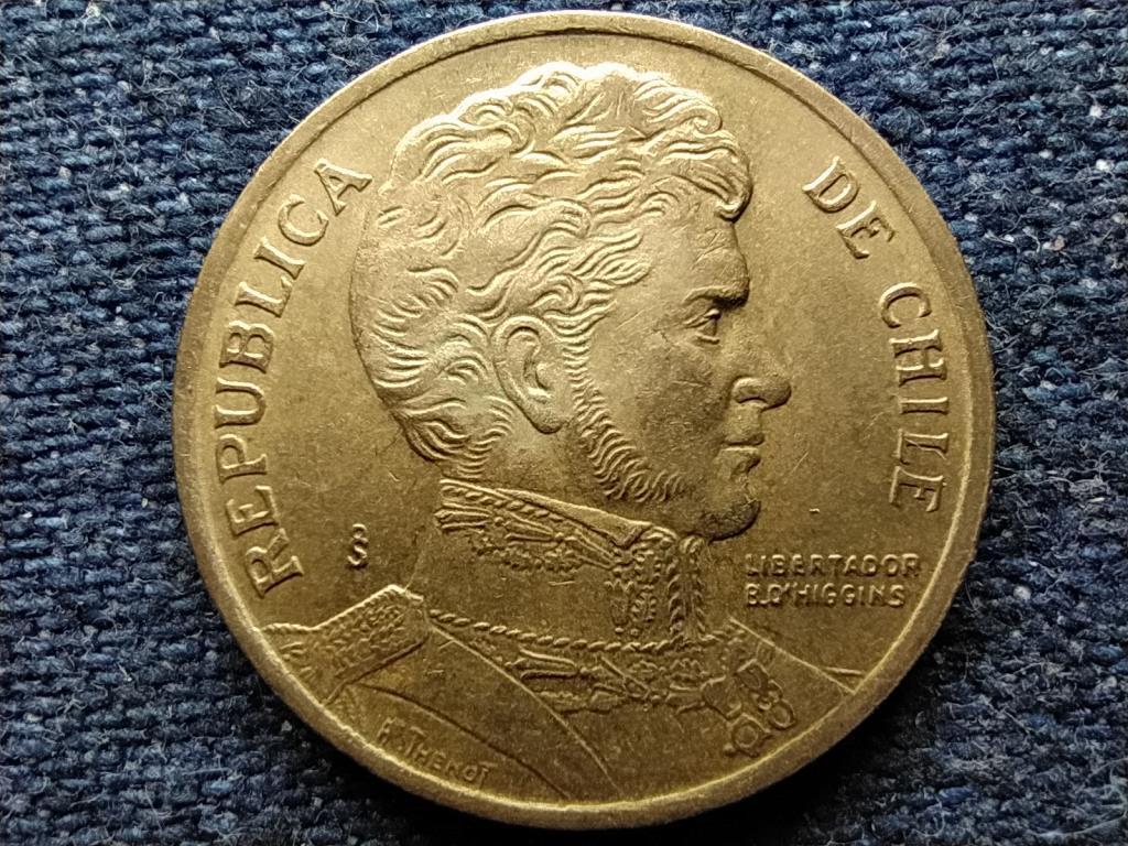 Chile K&ouml;zt&aacute;rsas&aacute;g (1818-0) 10 Peso