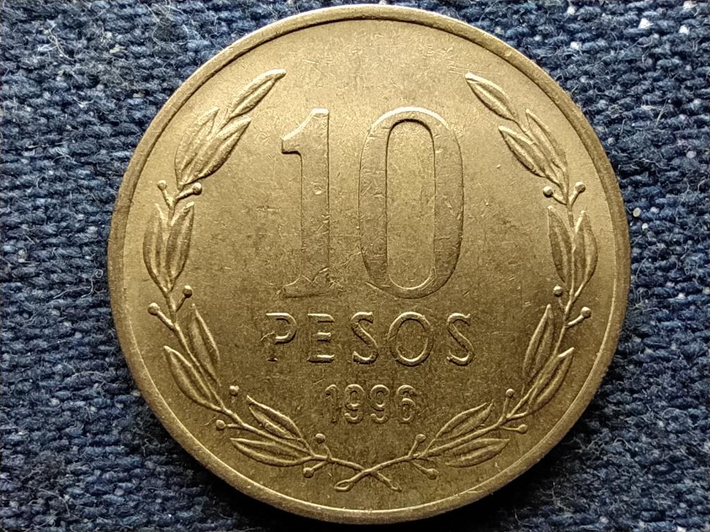 Chile K&ouml;zt&aacute;rsas&aacute;g (1818-0) 10 Peso