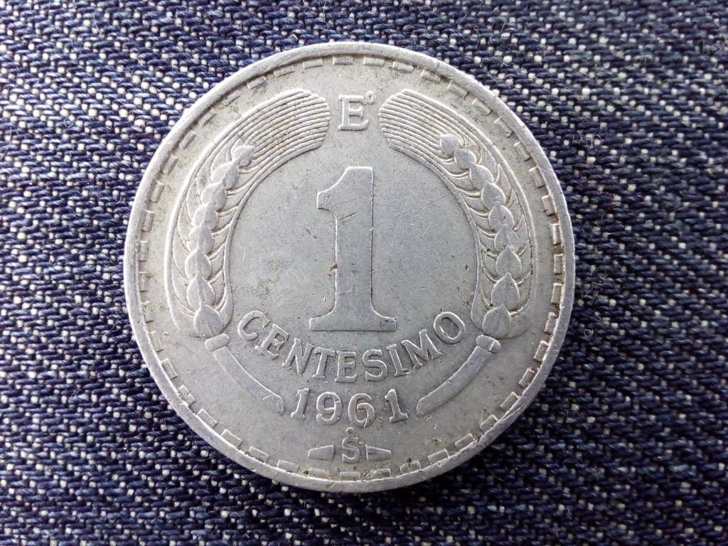 Chile K&ouml;zt&aacute;rsas&aacute;g (1818-0) 1 Cent&eacute;simo