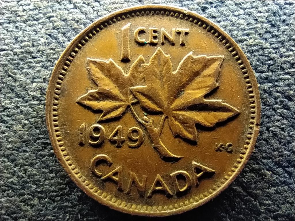 Kanada VI. Gy&ouml;rgy 1 Cent