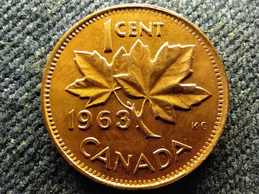 Kanada II. Erzs&eacute;bet 1 Cent