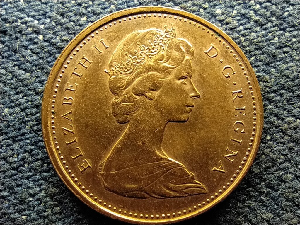 Kanada II. Erzs&eacute;bet 1 Cent