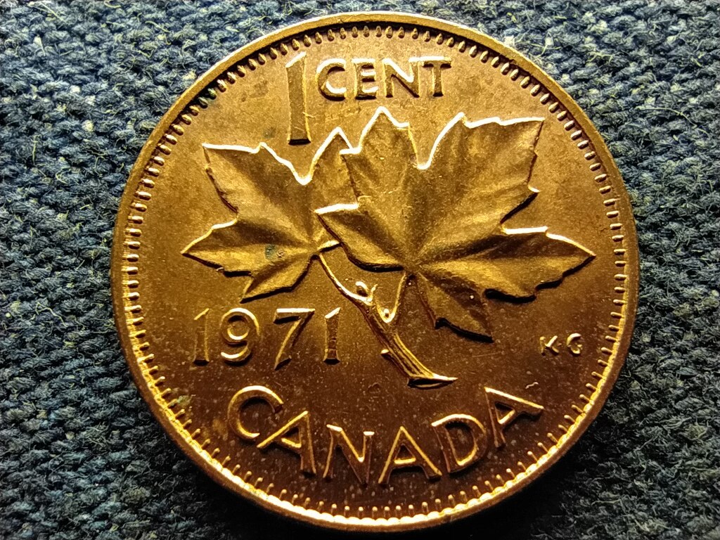 Kanada II. Erzs&eacute;bet 1 Cent