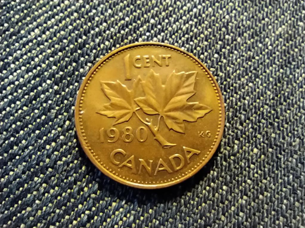 Kanada II. Erzs&eacute;bet 1 Cent