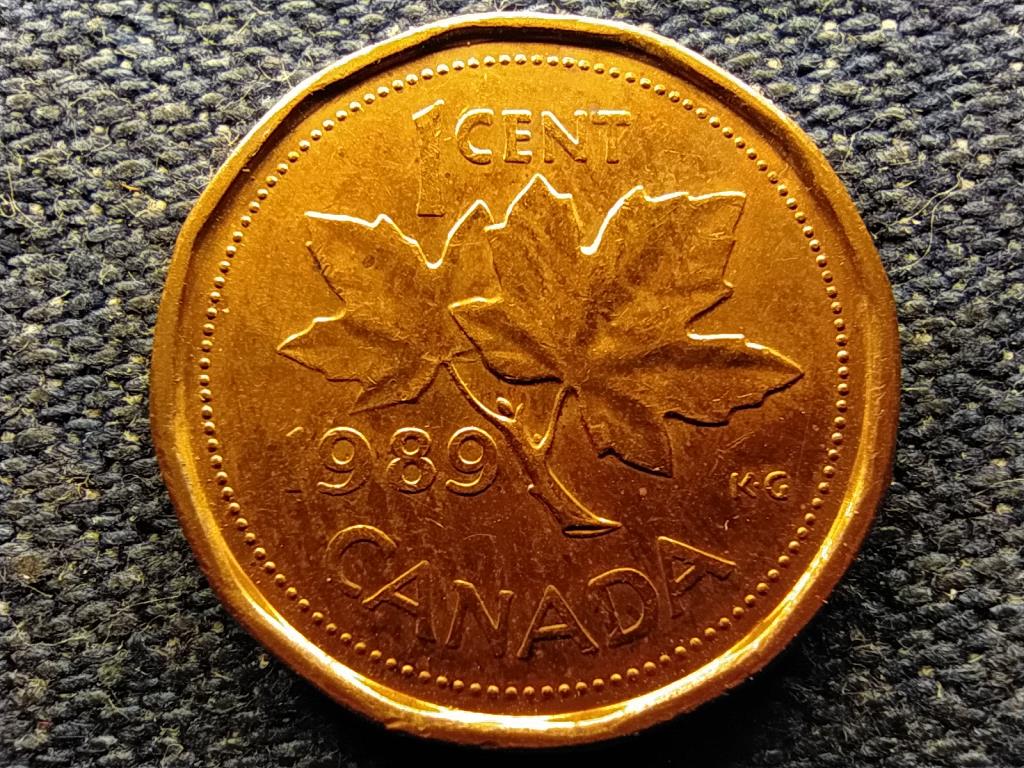Kanada II. Erzs&eacute;bet 1 Cent