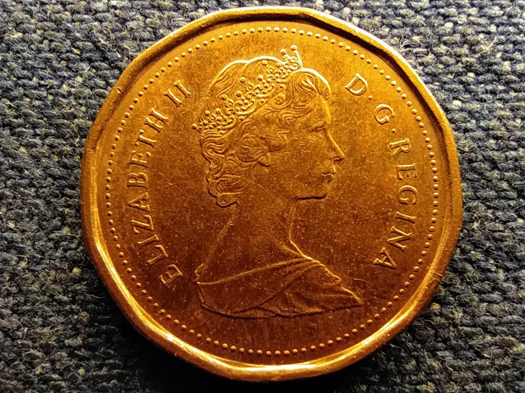 Kanada II. Erzs&eacute;bet 1 Cent