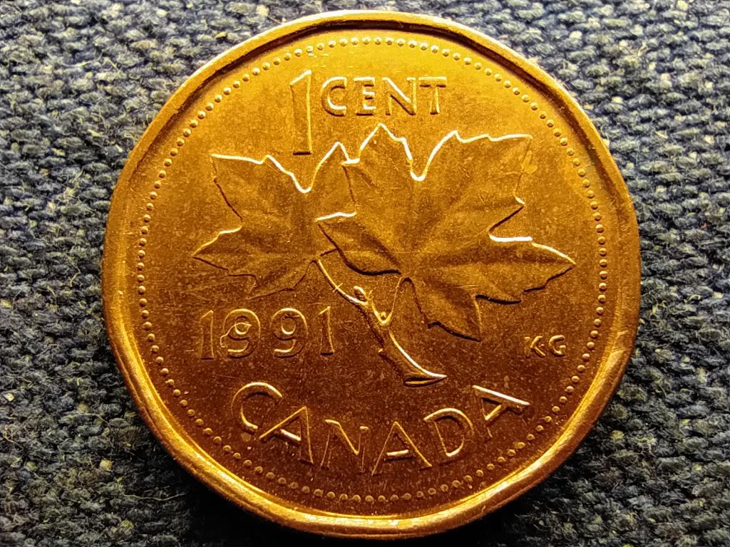 Kanada II. Erzs&eacute;bet 1 Cent